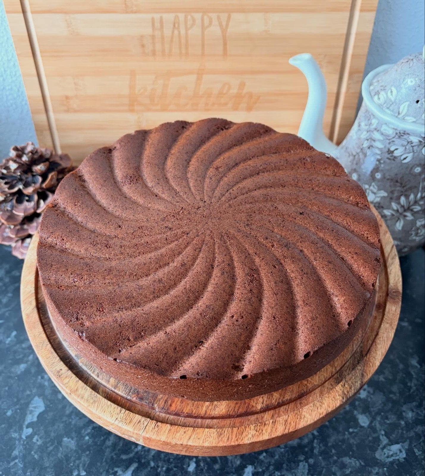 Step-by-step preparation of Easy Chocolate Hazelnut Cake